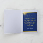 kerstengel feestdagen kaart (Binnen)