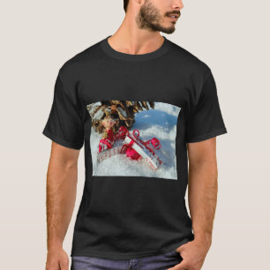 Kerstengel Festieve Grafiek T-shirt