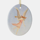 kerstengel keramisch ornament (Rechts)