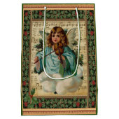 Kerstengel met Violin Medium Cadeauzakje (Achterkant)