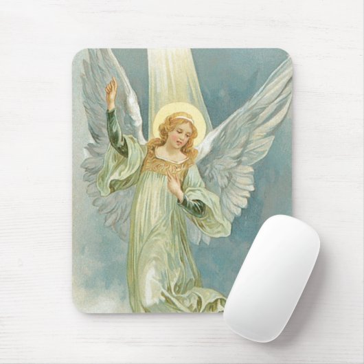 kerstengel muismat (Met muis)