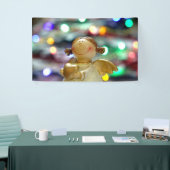 kerstengel spandoek (Beurs)