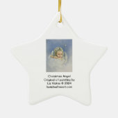 Kerstengel Ster Ornament (Achterkant)