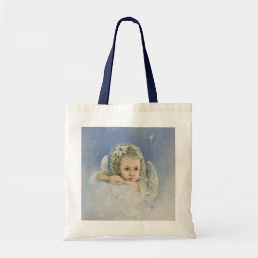 kerstengel tote bag (Voorkant)