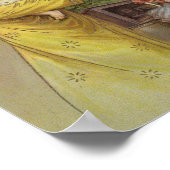 kerstengel |  vakantie poster (Hoek)