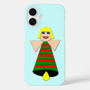Kerstengelbel iPhone 16 Hoesje