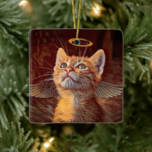 Kerstengelornament Keramisch Ornament