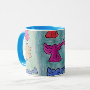 KerstEngelsen met Trumpets-Mok Mok