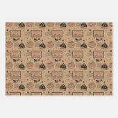 Kerstexpresse-levering Inpakpapier Vel (Voorkant)