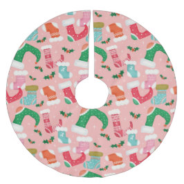 Kerstfalalala roze - Voorlopers Kerstboom Rok