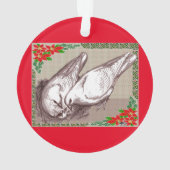 Kerstfamilie Ornament (achterkant)