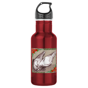 Kerstfamilie Waterfles