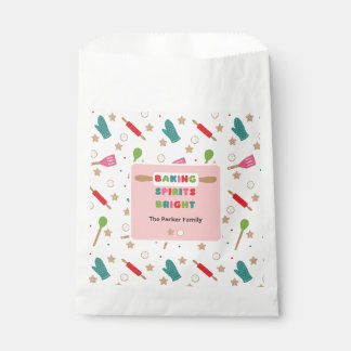 Kerstfavoriet 'Baking Spirits Bright' Bedankzakje