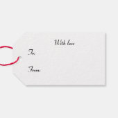 kerstfeeën cadeaulabel (Achterkant Horizontaal)