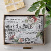 Kerstfeeën & typografie tissuepapier (Geschenk)