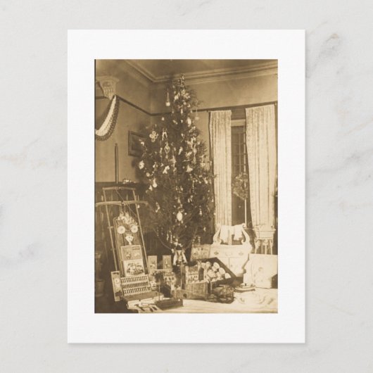 Kerstfeest 1906 feestdagenkaart (Voorkant)