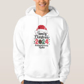 Kerstfeest 2024 samen herinneringen maken hoodie (Voorkant)