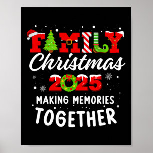 Kerstfeest 2025 samen herinneringen maken poster