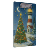 kerstfeest aan de atlantische kust klembord (Rechts)