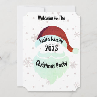 Kerstfeest Activiteitenkalender voor de Familie Sa Feestdagenkaart