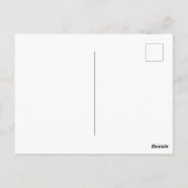  kerstfeest Antiek Briefkaart rood (Achterkant)