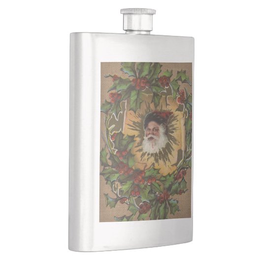  kerstfeest Antiek Holly Heupfles (Rechts)