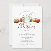 Kerstfeest Bedrijfsfeest Kaart (Voorkant)