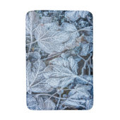 Kerstfeest Blauwe Blauwe Blauwblaasjes sneeuwwinte Badmat (Voorkant Verticaal)