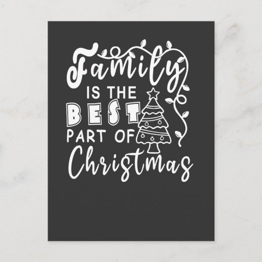 Kerstfeest Briefkaart (Voorkant)