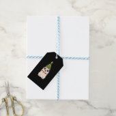 kerstfeest cadeaulabel (Met Touw)
