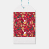 kerstfeest cadeaulabel (Achterkant)