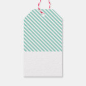 KERSTFEEST CADO wees vrolijk leuk kleurrijk kerst  Cadeaulabel (Achterkant)