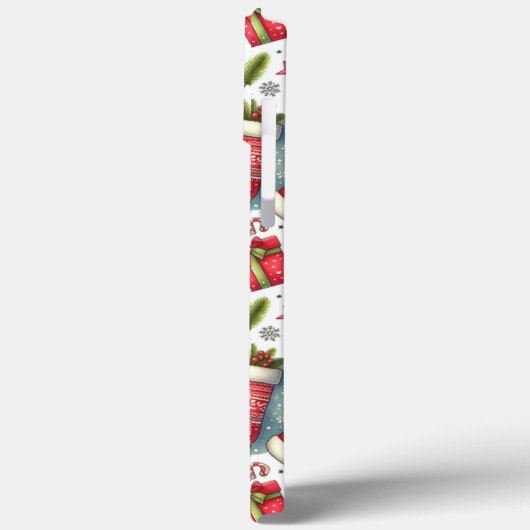 Kerstfeest Case-Mate iPhone Case (Achterkant / Links)