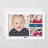 KERSTFEEST COLLAGEKAART | KERSTMISE FEESTDAGENKAART (Achterkant)