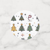 kerstfeest confetti (Kleine voorkant)