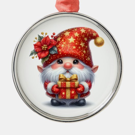 Kerstfeest Elf Ornament (Voorkant)