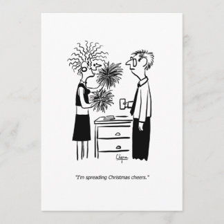 Kerstfeest en juichende uitnodiging