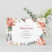 kerstfeest, feestdag kaart (Staand voorkant)