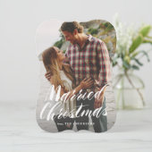 Kerstfeest Feestdagenkaart (Staand voorkant)