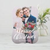 Kerstfeest Feestdagenkaart (Staand voorkant)