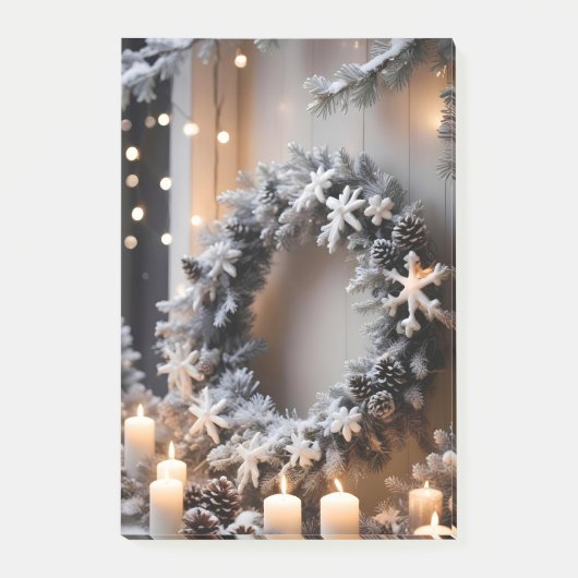 Kerstfeest Feestelijke feestdag Decoratie Viering Post-it® Notes (Voorkant)