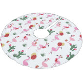 Kerstfeest Flamingo | FEESTDAGEN Kerstboom Rok (Gekanteld)