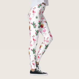 Kerstfeest Flamingo   FEESTDAGEN Leggings