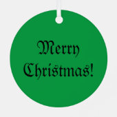 Kerstfeest Flamingo Ornament (Achterkant)