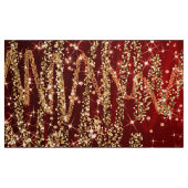 Kerstfeest Foto Booth Backdrop Trees Red Stof (Fat Quarter)