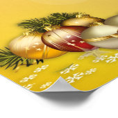 Kerstfeest Frame Prop voor Photo Booth Poster (Hoek)