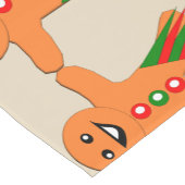 Kerstfeest Gingerbread Man Tafelloper (Hoek)