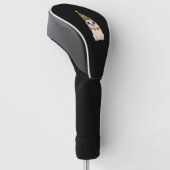 kerstfeest golfheadcover (Schuin)