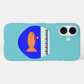 Kerstfeest Goudvis Case-Mate iPhone Case (Achterkant (horizontaal))