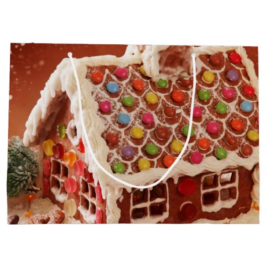 kerstfeest groot cadeauzakje (Achterkant)